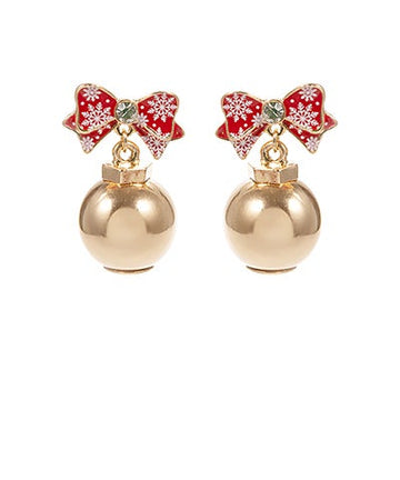 Holiday Cheer Bauble Earrings