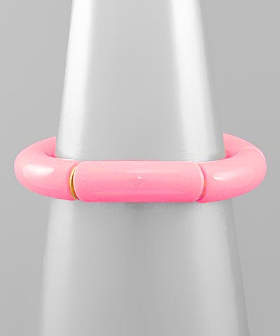 Barbie Glow Enamel Bracelet