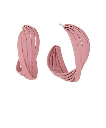 Ros¨¦ All Day Twist Hoops