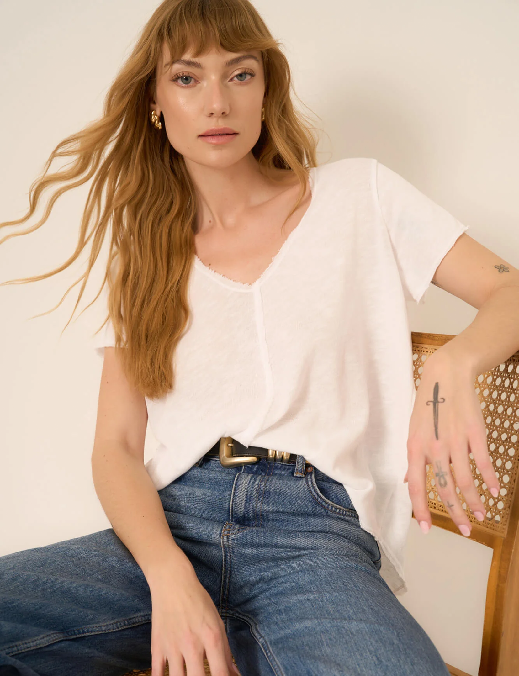 Wearever Tee, White