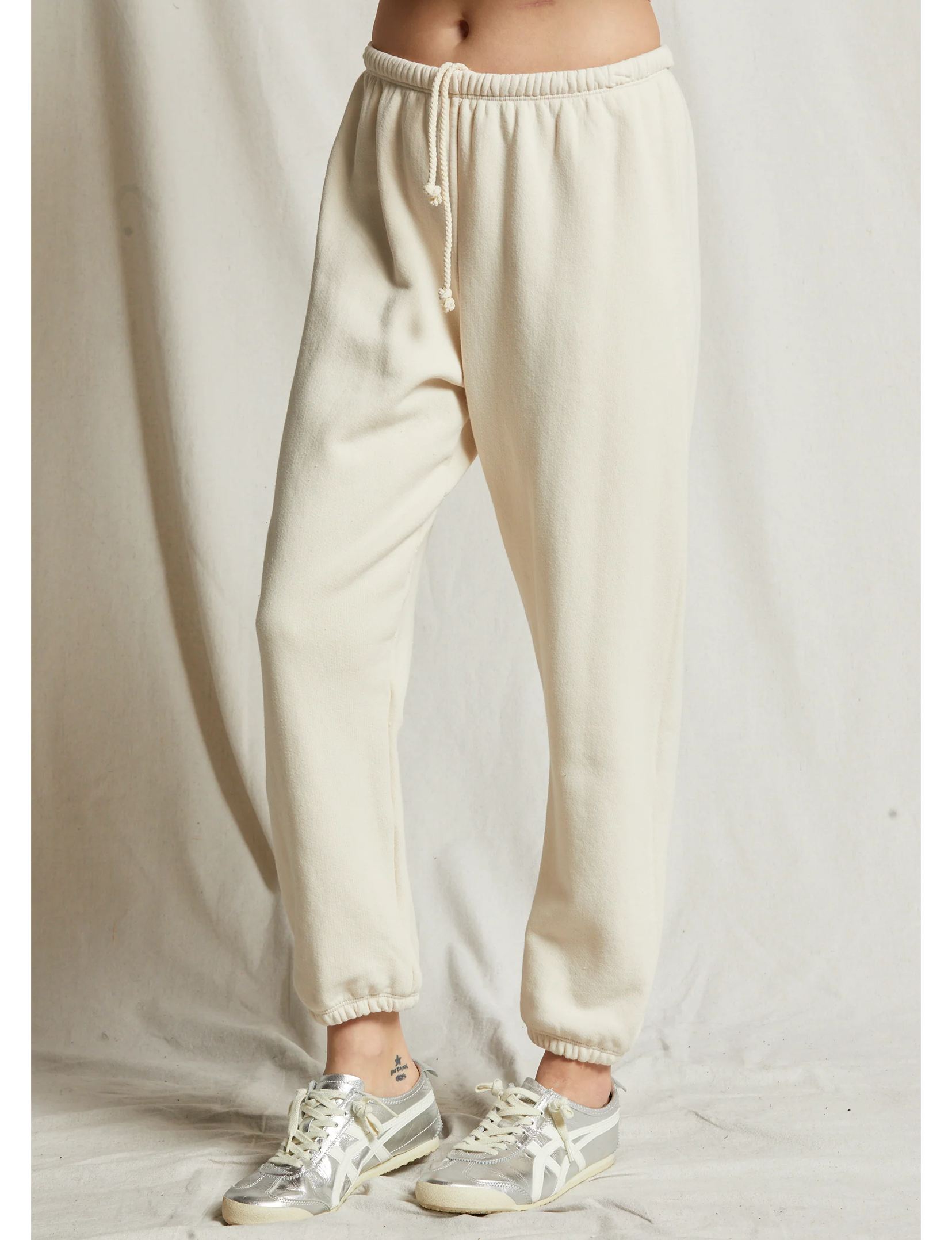 Stevie Fleece Sweatpants, Sugar