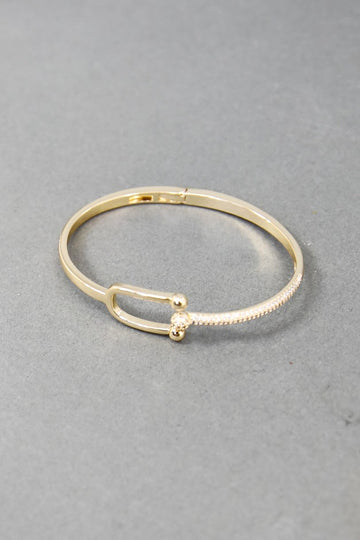 Gilded Hardware Bracelet