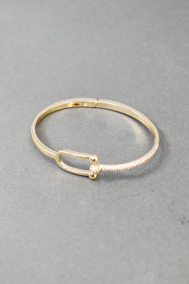Gilded Hardware Bracelet