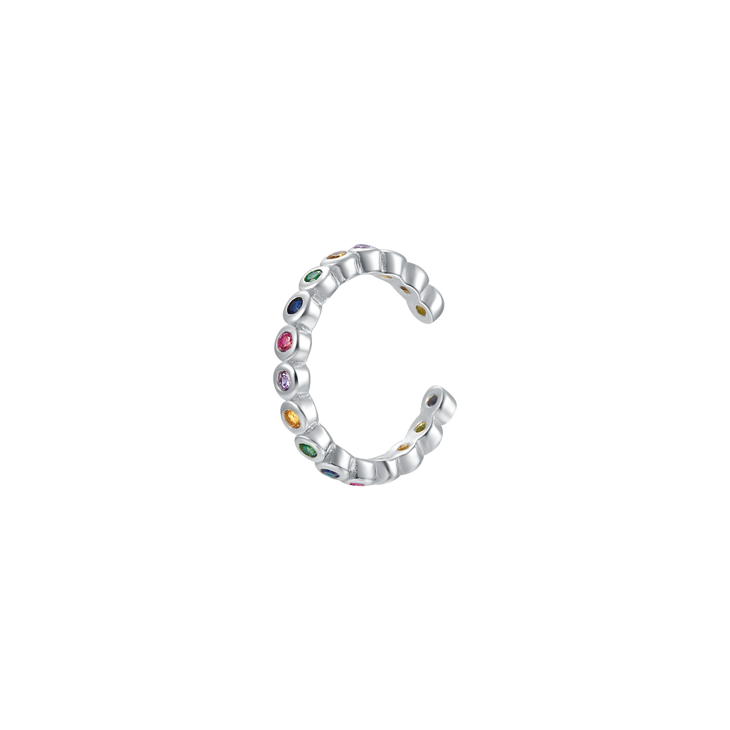 Rainbow Cuff Earring