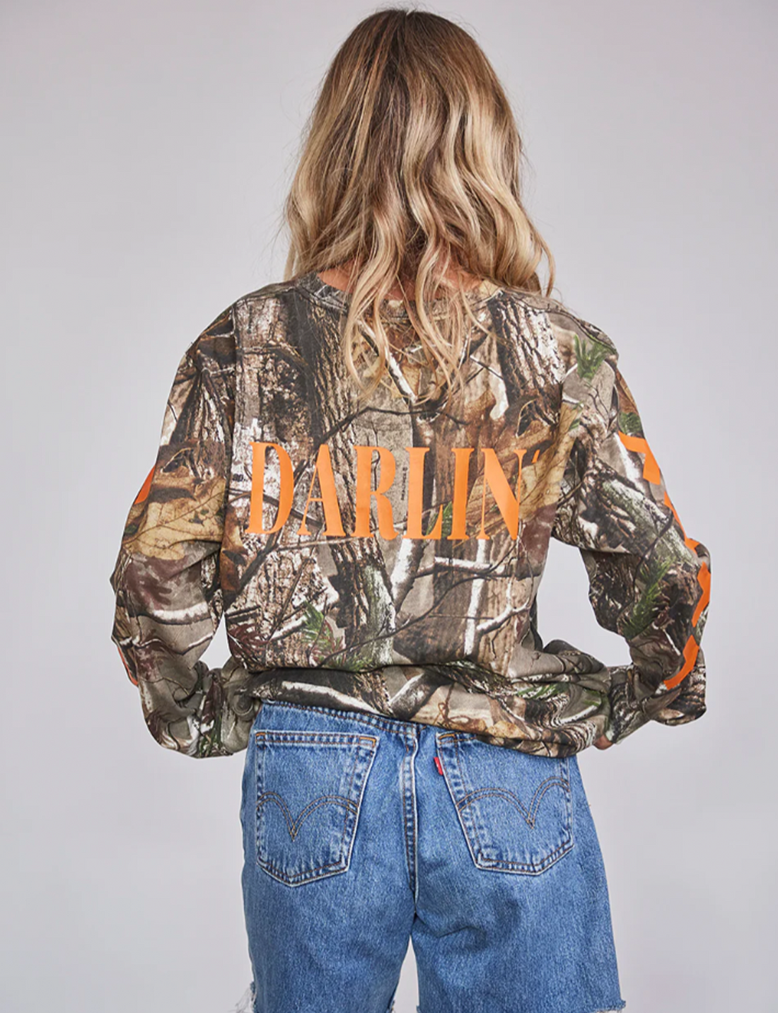 Realtree L/S Tee, Orange