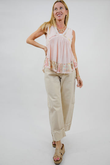 Willowmere Lace Babydoll Tank