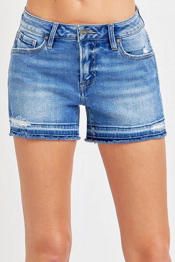 Shadow Tide Denim Shorts