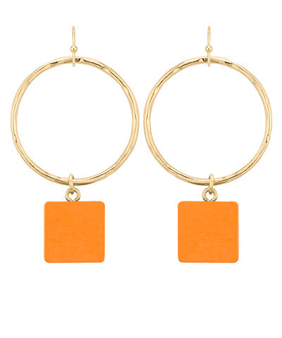 Charming Circle Earrings