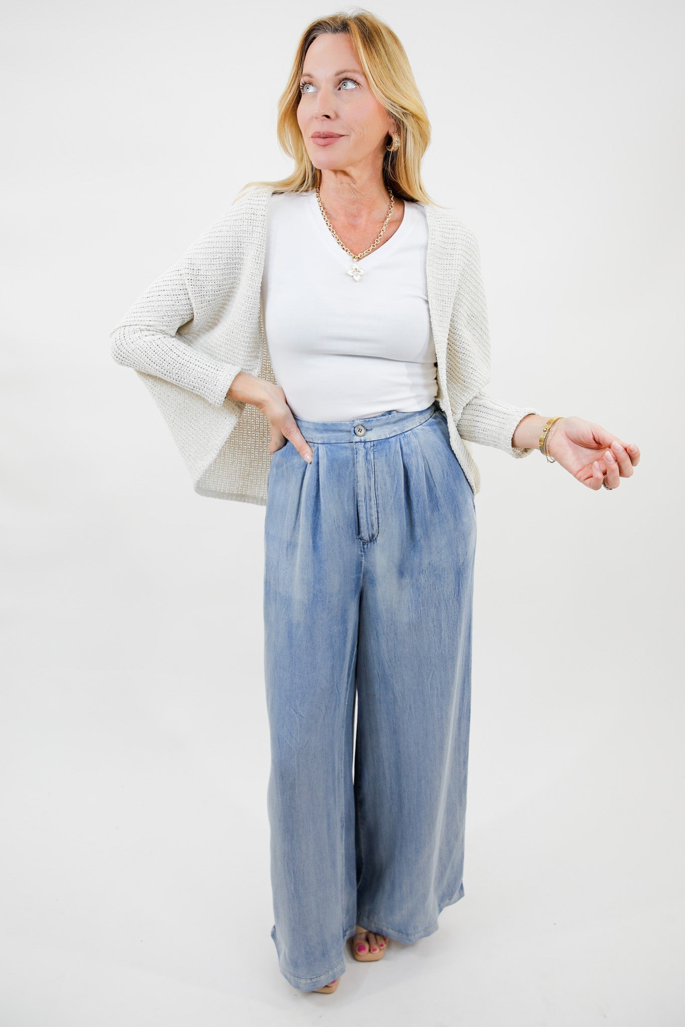 Soft Knit Open Shrug Cardigan