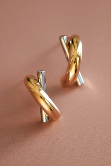 Intertwined Stud Earrings