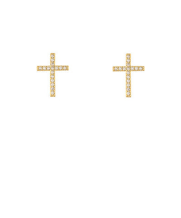 Charming Cross Earrings
