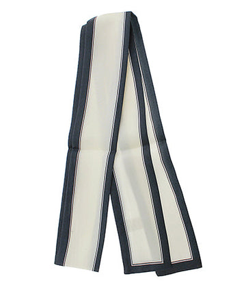 Charming Twilly Line Border Scarf