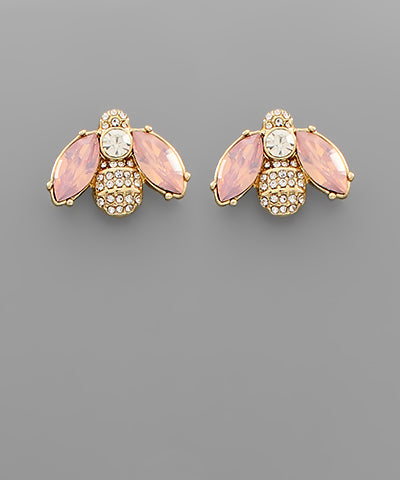 Gleaming Bee Earrings
