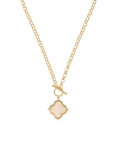 Celeste Clover Necklace
