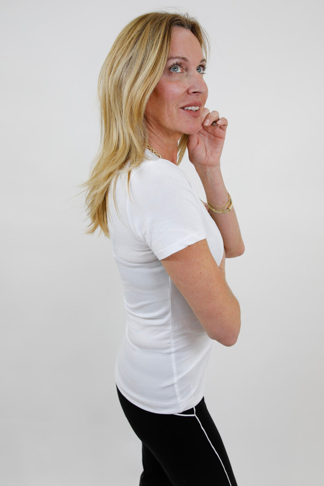 Everyday Vibe V Neck Tee