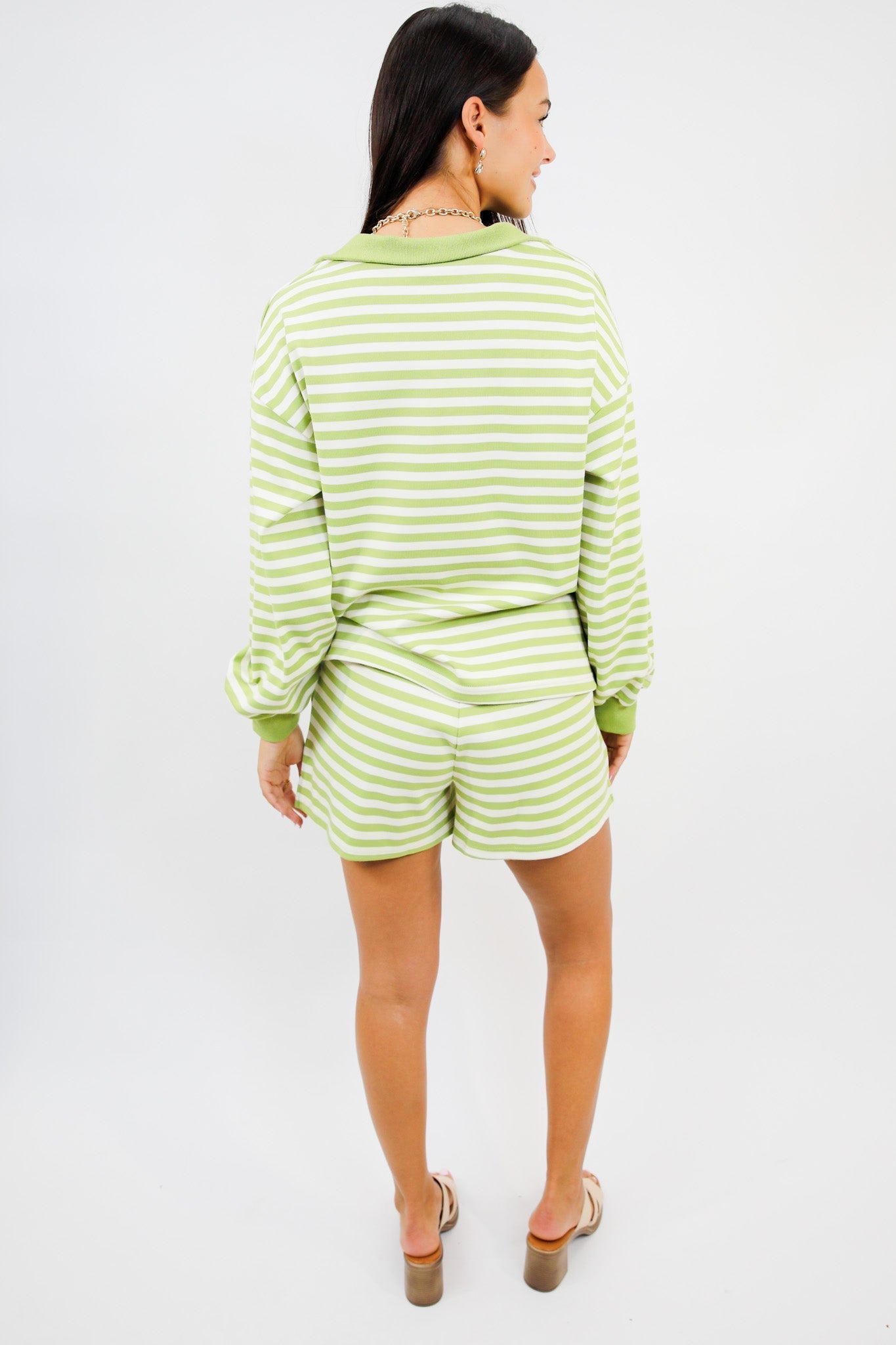 Fairweather Stripe Knit Shorts