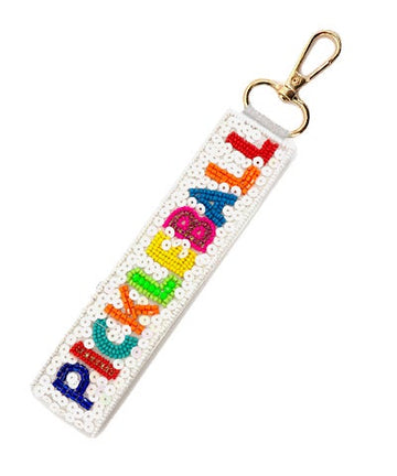 Paddle Parade Sequin Keychain