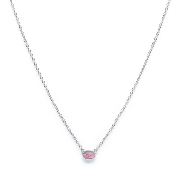 Amethyst Dreams Silver Necklace