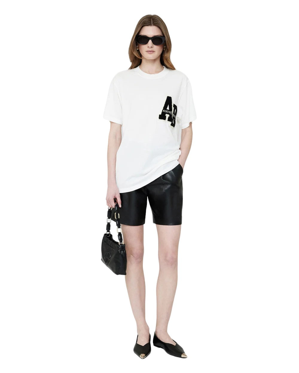 Lili Tee Letterman - Off White