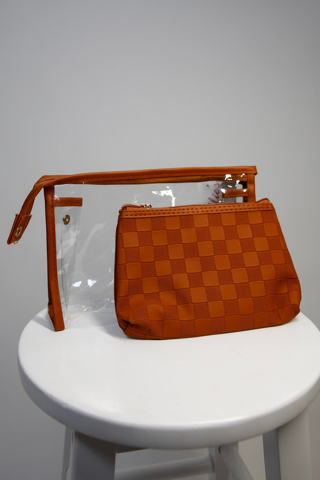 Checkmate Duo Travel Makeup Bag Set
