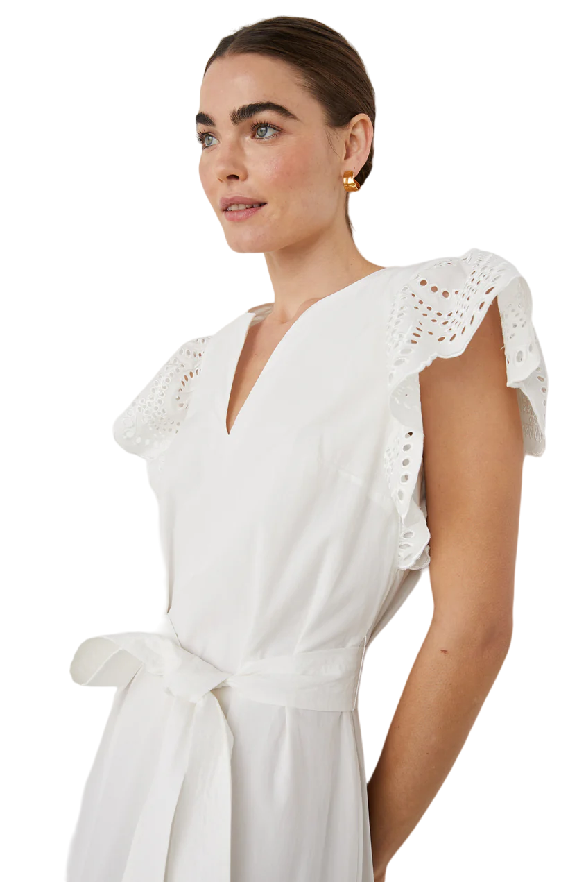 Gia Dress - White
