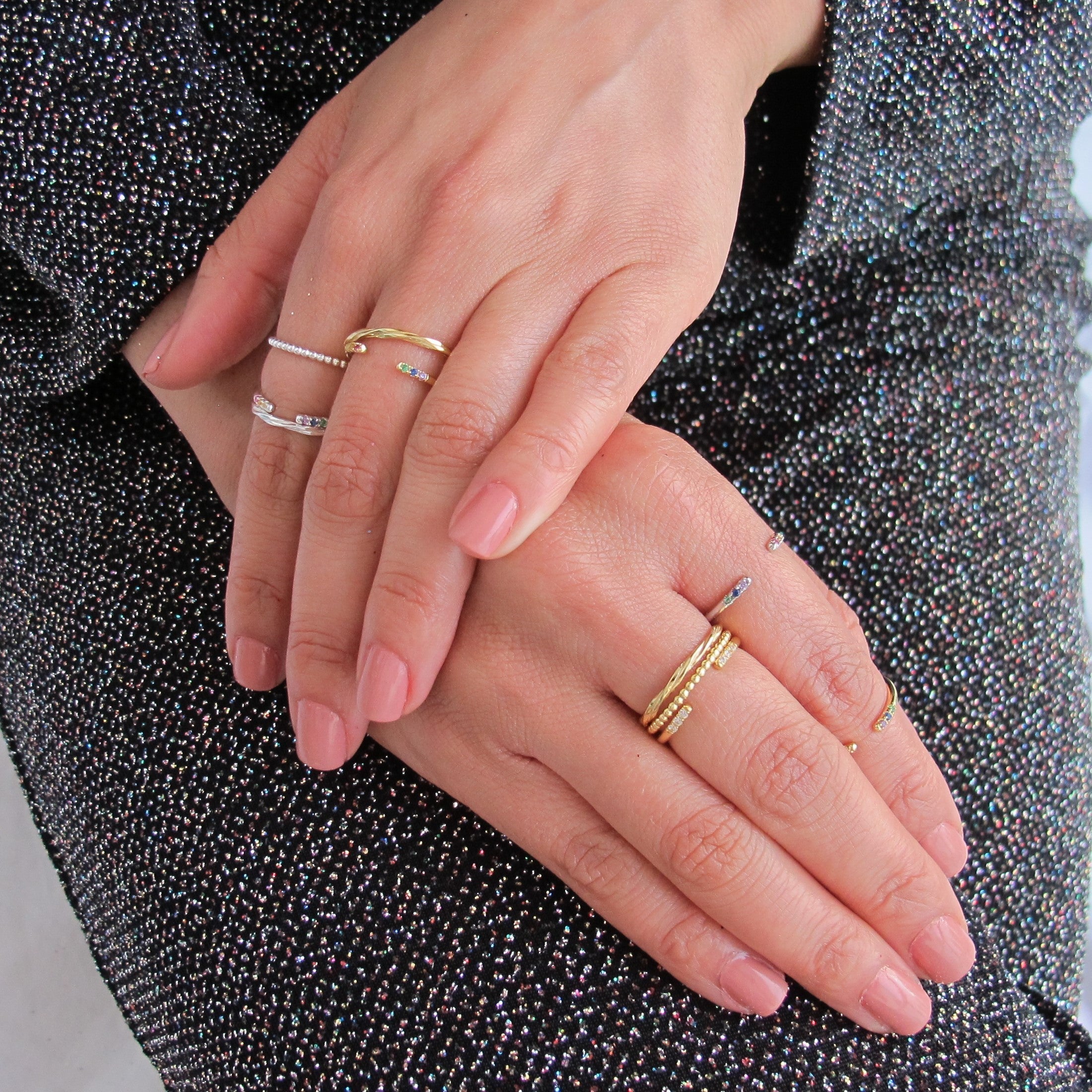Rainbow Open Ring