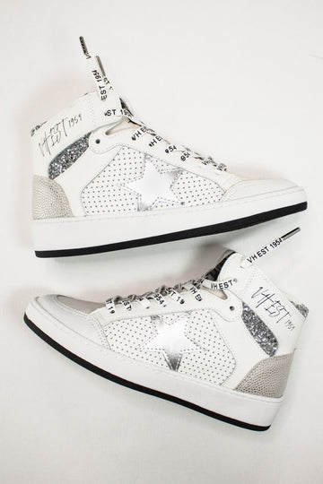 Dream Silver Star High Top Sneaker