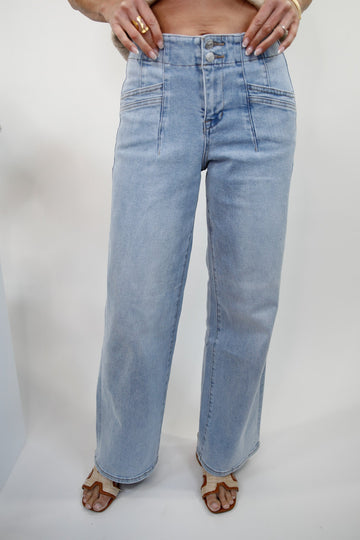 Mica Everyday Edge Wide Leg Denim