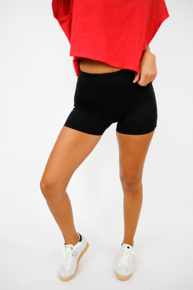 CloudSoft Wide Waistband Bike Shorts