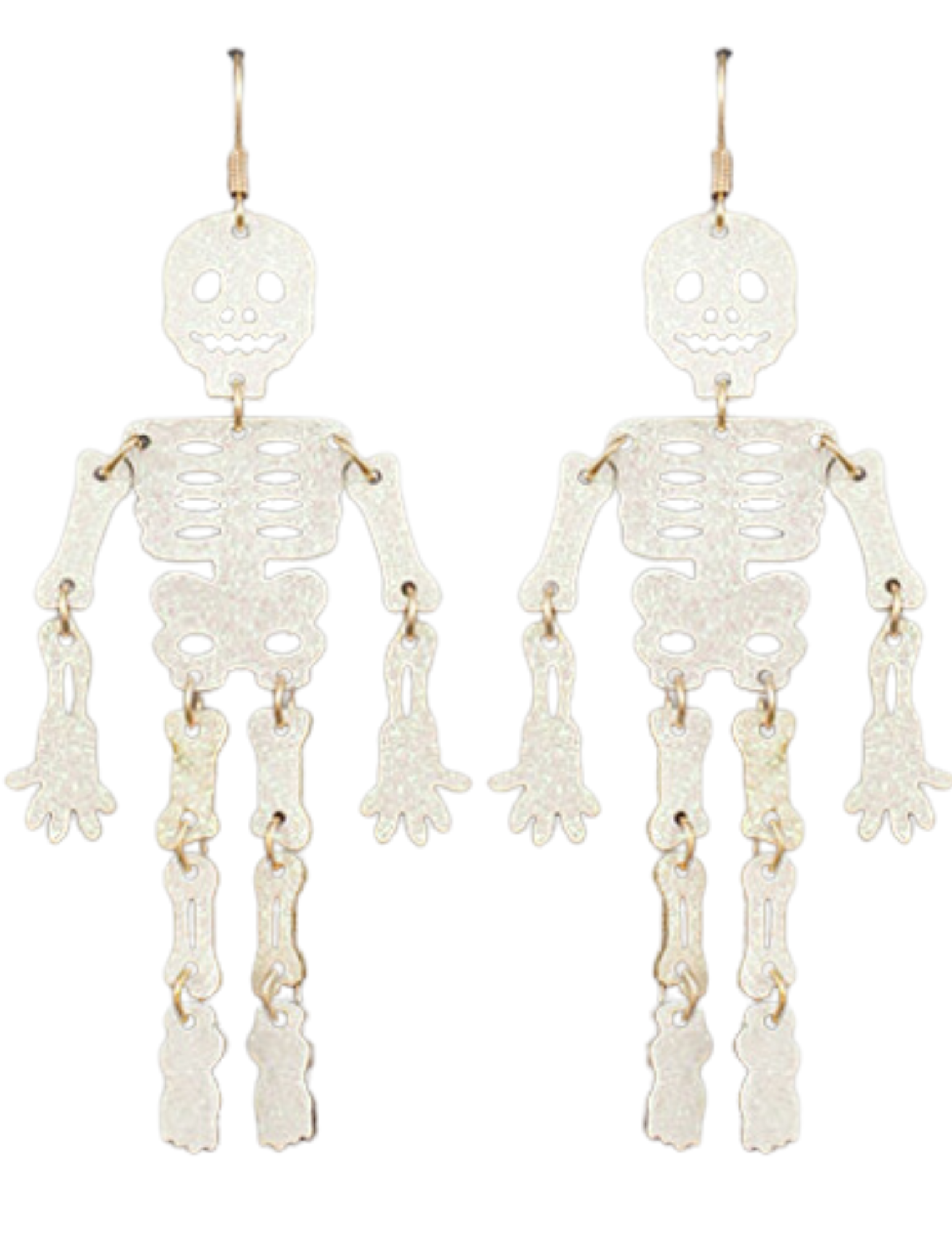 Spooky Skeleton Drop Earrings