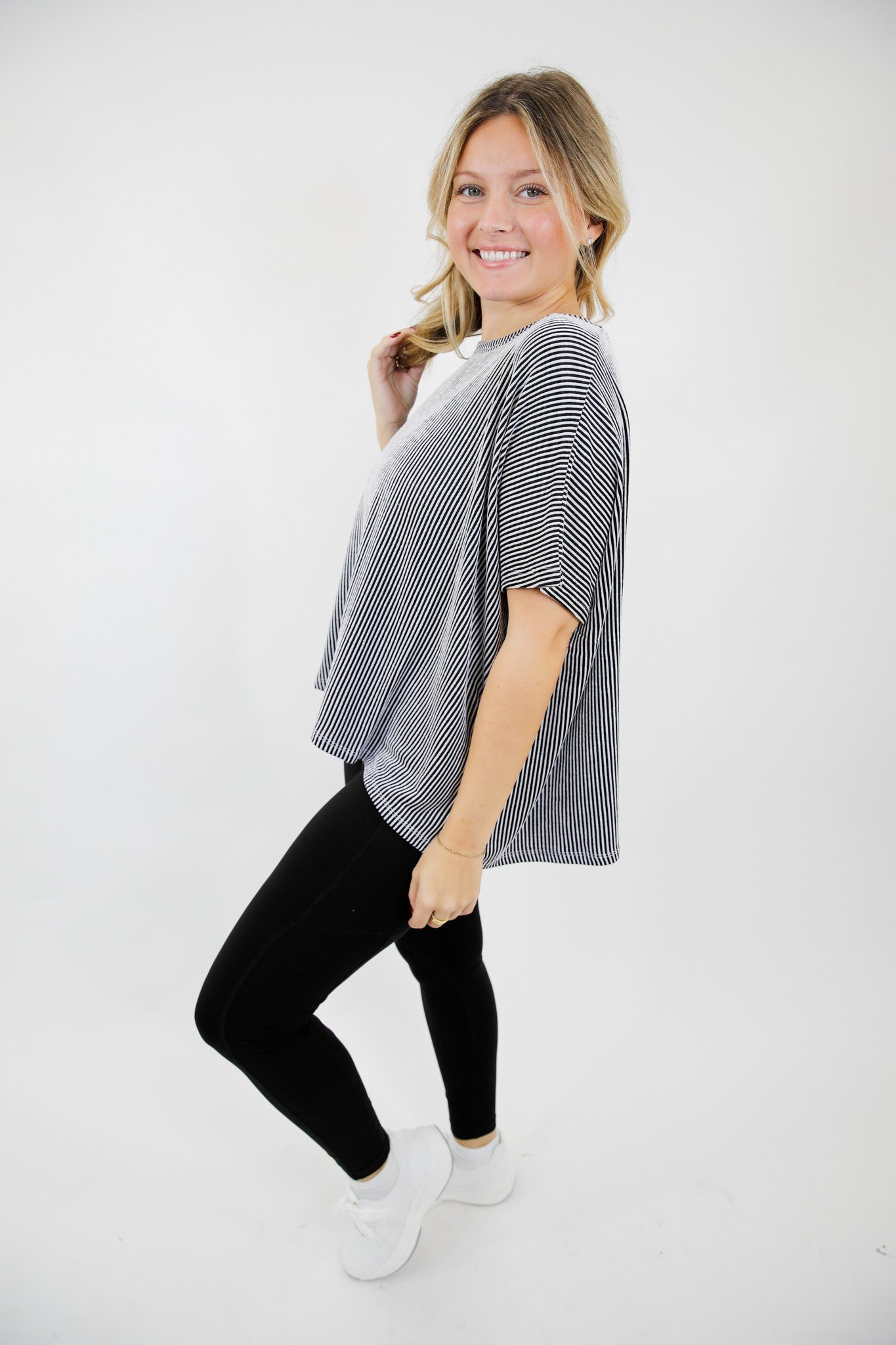Luxe Escape Short Sleeve Top
