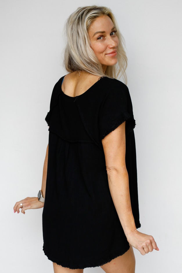 Summer Daze Raw Hem Top *Final Sale*