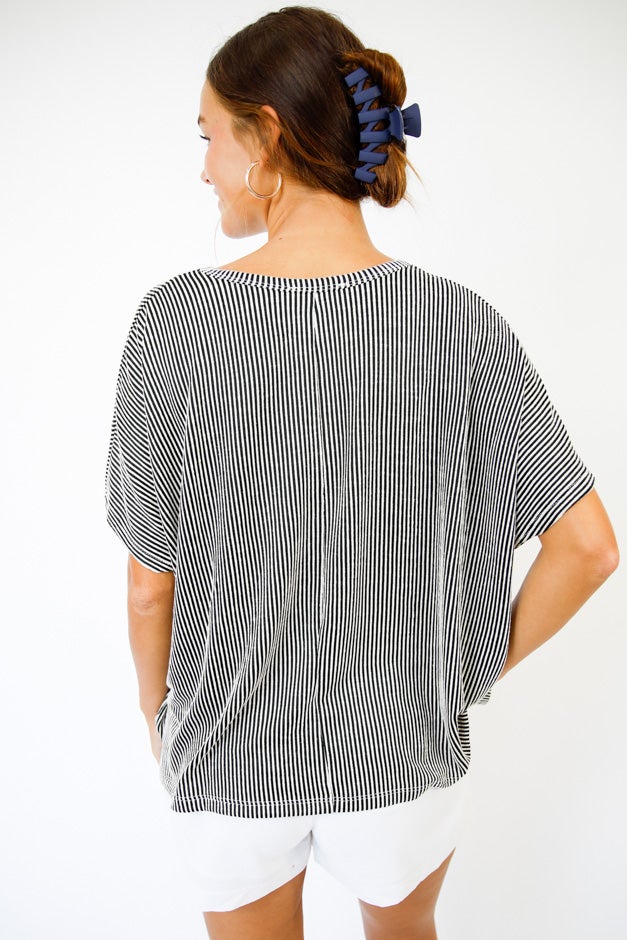 Luxe Escape Short Sleeve Top