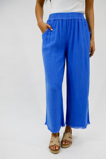 Barefoot Breeze Linen Pants (Multiple Colors)