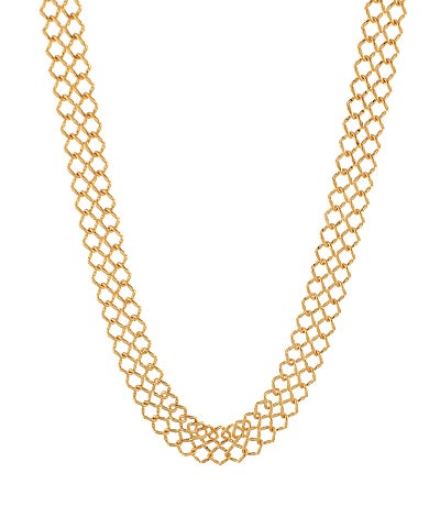 Golden Grid Luxe Chain