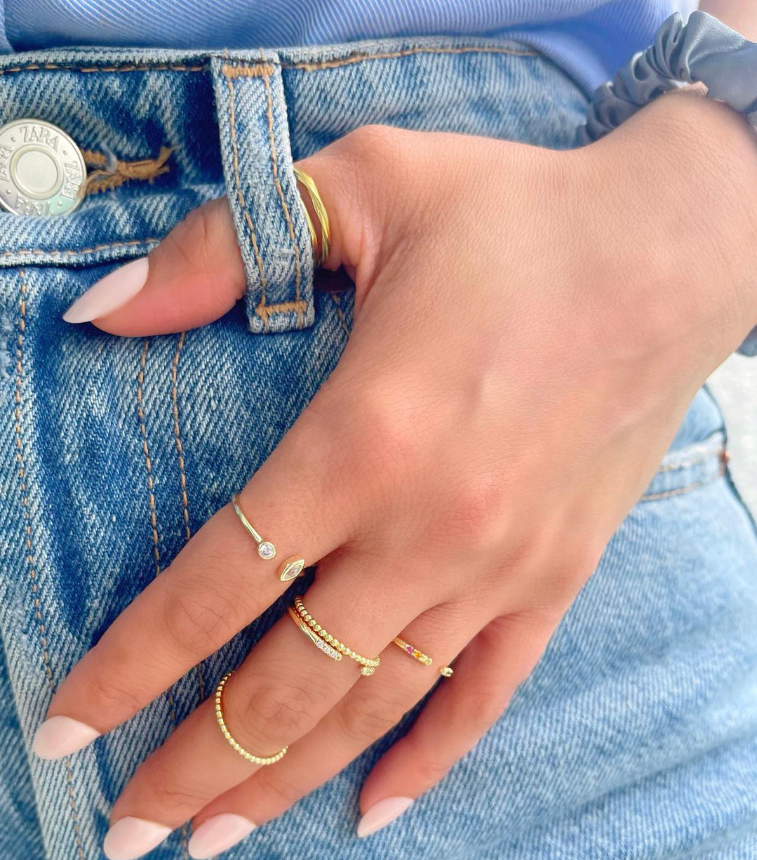 Multi Beads Ring